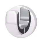 Speakman Vector Single Robe Hook in Polished Chrome, Modern Metal Design by Roger Thomas thumbnail 1