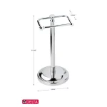 Delta Silverton Telescoping Free-Standing Toilet Paper Holder in Polished Chrome thumbnail 8