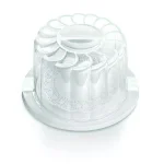 Unbranded Snips 28 cm White Cake Holder and Carrier with Protective Cover thumbnail 1