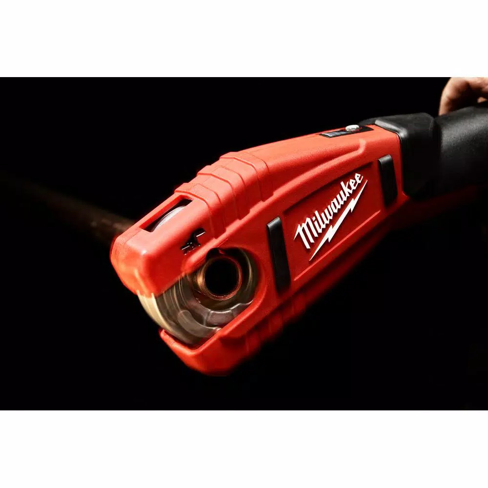 Milwaukee M12 12V Lithium-Ion Cordless 1/4 in. Hex Impact and Copper Tubing Cutter Combo Kit
