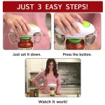 As Seen on TV Robo Twist Hands-Free Electric Jar Opener - Automatic Countertop Lid Remover thumbnail 4