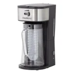 West Bend 2.75 Qt. Iced Tea and Iced Coffee Maker with Infusion Tube, Black thumbnail 1