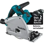 Makita 18V LXT Brushless Router, 6-1/2 in. Plunge Circular Saw & 2 Gal. Vacuum Combo Kit with 5.0 Ah Battery & Charger thumbnail 8