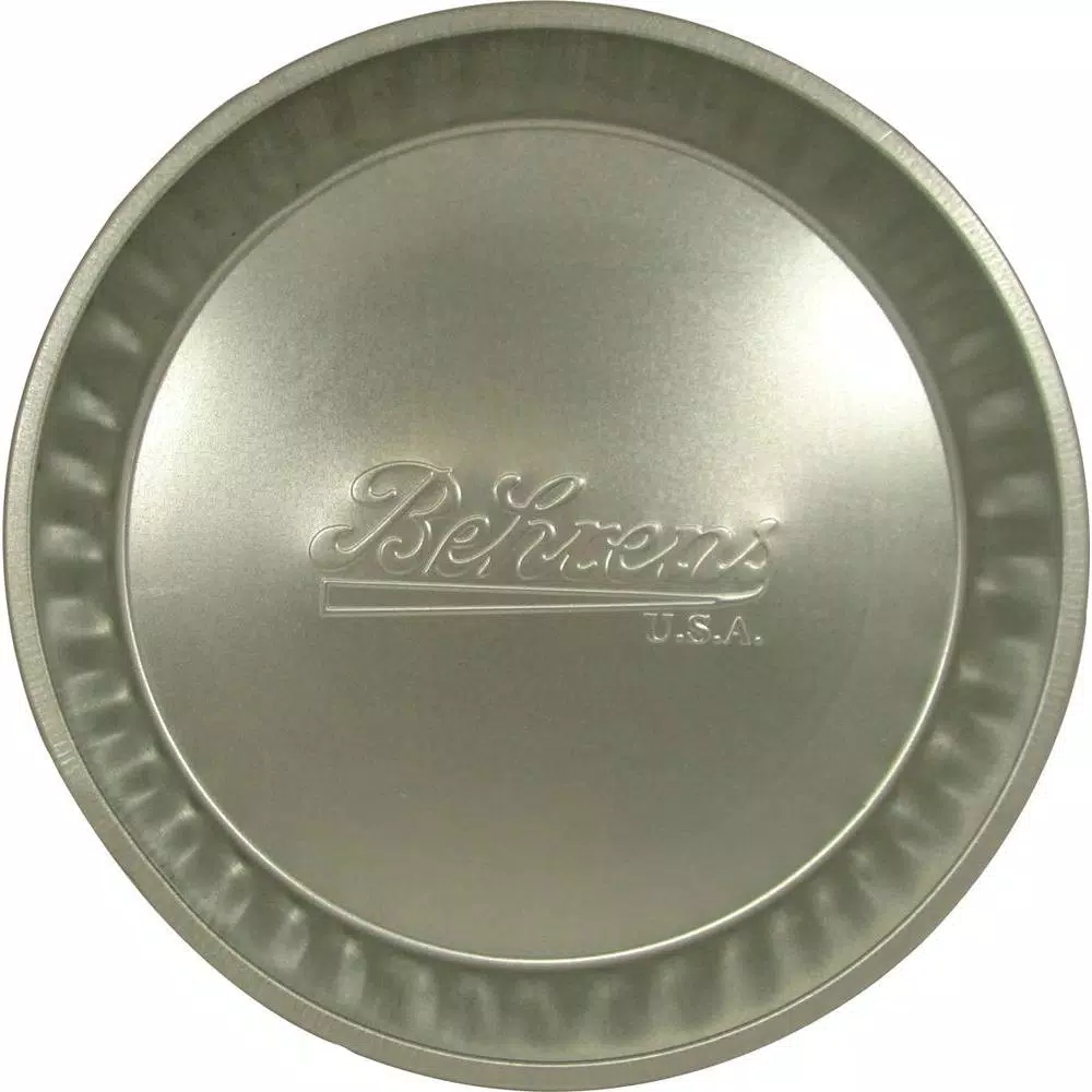 Behrens 1 Gal. Galvanized Steel Utility Pan, Seamless Round Design