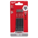 Milwaukee SHOCKWAVE Torx T25 3.5 in. Impact Duty Steel Screwdriver Bits, 5-Pack thumbnail 2