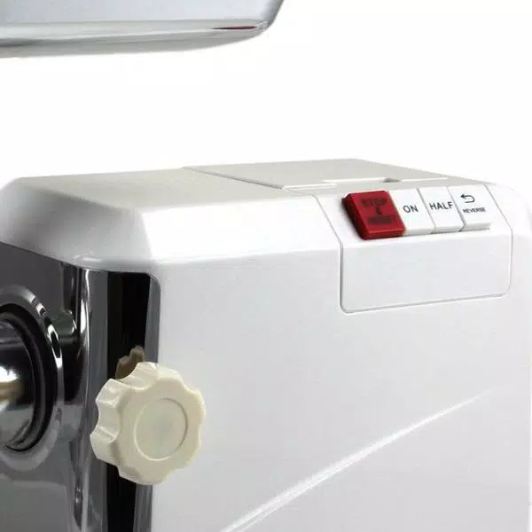 MegaChef MG-750 1800W Electric Meat Grinder with Kibbe and Sausage Attachments