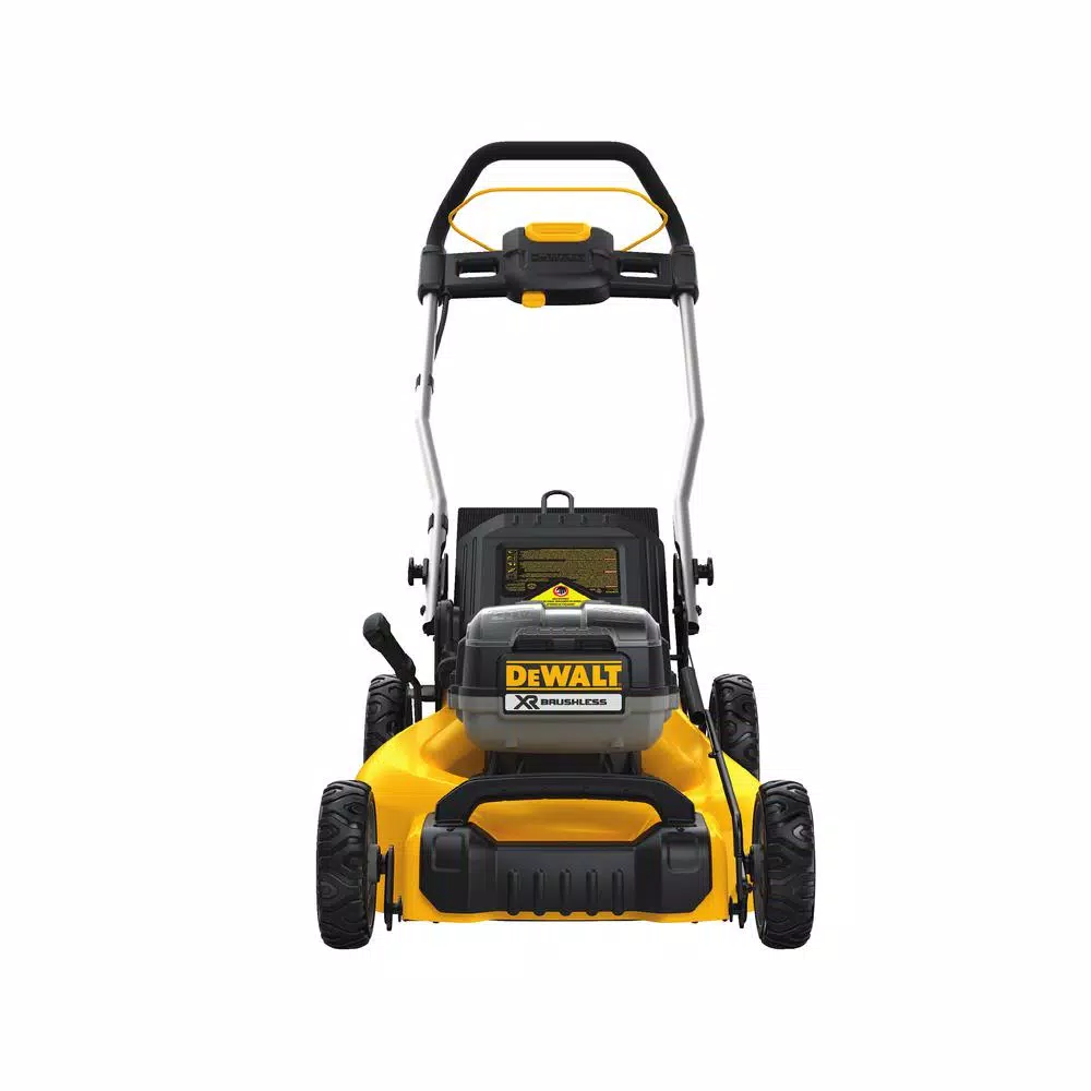 DEWALT 20 in. 20V MAX Cordless Walk Behind Push Lawn Mower with (2) 5.0 Ah Batteries and Charger