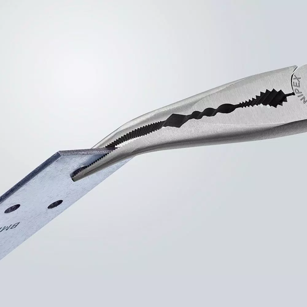 KNIPEX 11 in. Extra Long Reach Angled Long Nose Pliers