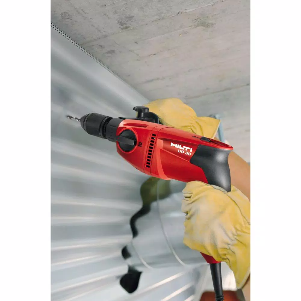 Hilti UD 30 Universal 6.5 Amp 1/2 in. Metal Drill with Keyed Chuck