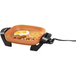 Starfrit Eco Copper Electric Skillet, 144 sq. in. Nonstick Ceramic Coating, 1200W thumbnail 3