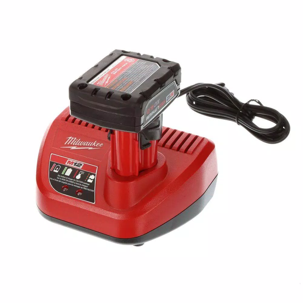Milwaukee M12 FUEL 12V SDS-Plus Brushless Cordless Rotary Hammer Kit with (2) 4.0 Ah Batteries & Case