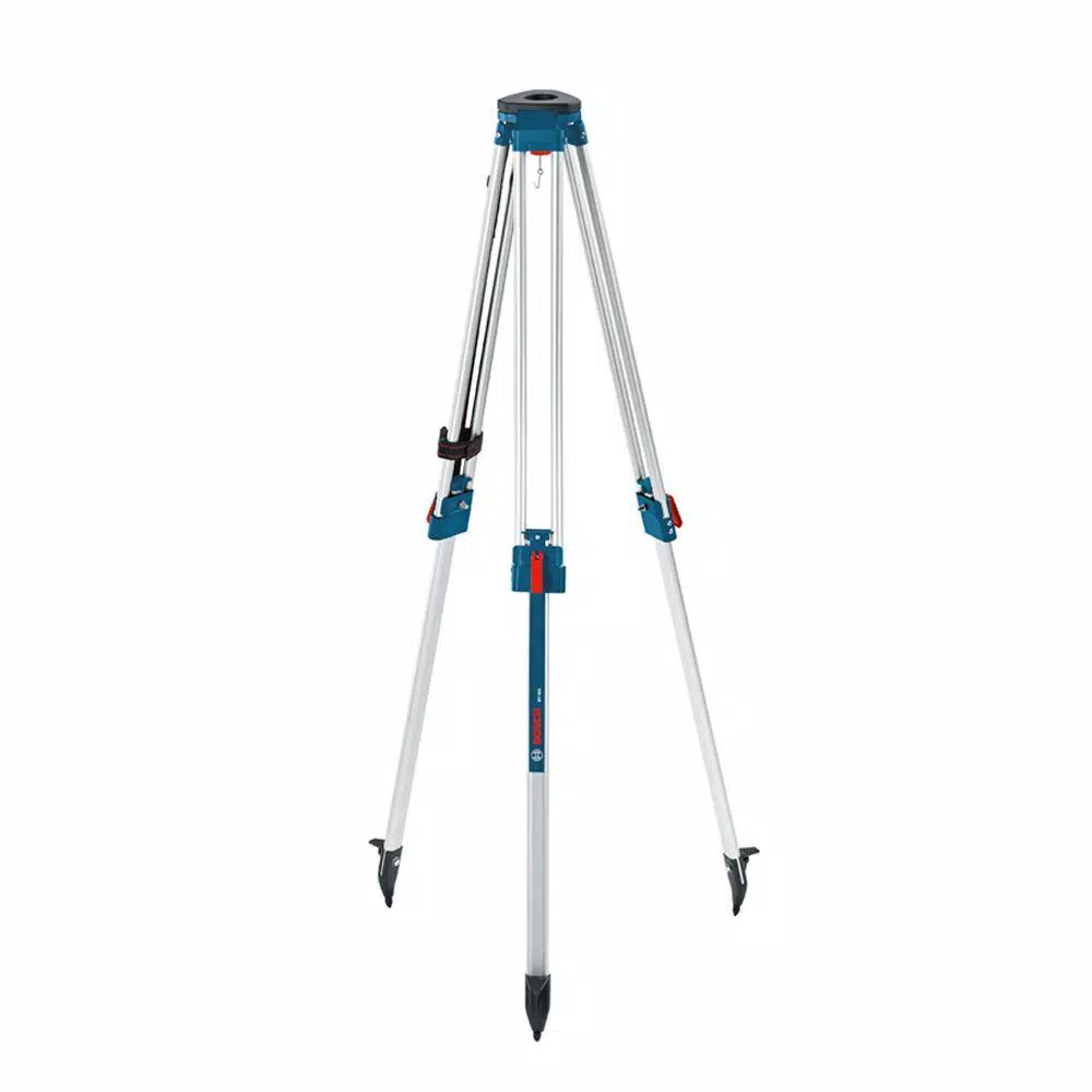 Bosch BT160 Aluminum Contractor's Tripod for Rotary Laser Levels, 40 in. to 63 in.