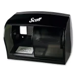 Scott Essential Coreless Double Roll Bathroom Tissue Dispenser, Smoke Gray thumbnail 4