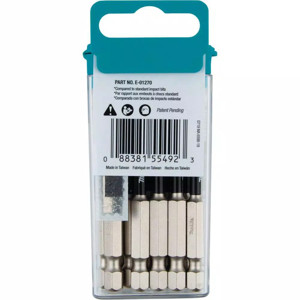 Makita ImpactXPS T25 Torx 3 in. Power Bits, 15-Pack
