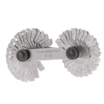 Grand Rapids Industrial Products Grip Thread Pitch Gauge - Dual Metric and SAE Stainless Steel Thread Counter thumbnail 3