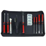 Rosewill 15-Piece Standard Computer Tool Kit with Demagnetized Tools and Zipper Case thumbnail 1