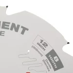 Milwaukee 12 in. 8-Tooth Polycrystalline Diamond (PCD) Tipped Fiber Cement Circular Saw Blade thumbnail 2