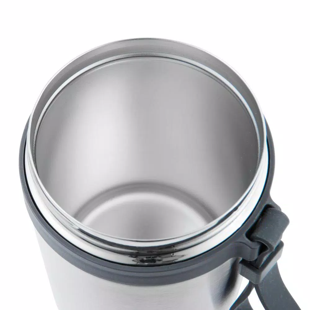 BergHOFF Essentials 28.8 oz Stainless Steel Double Walled Food Container with Carry Strap