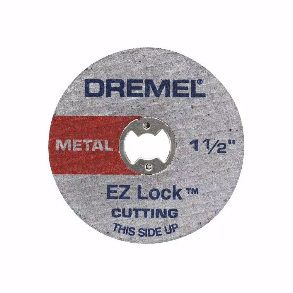 Dremel EZ Lock Rotary Tool Cut-Off Wheel Set for Metal and Plastic, 11-Piece