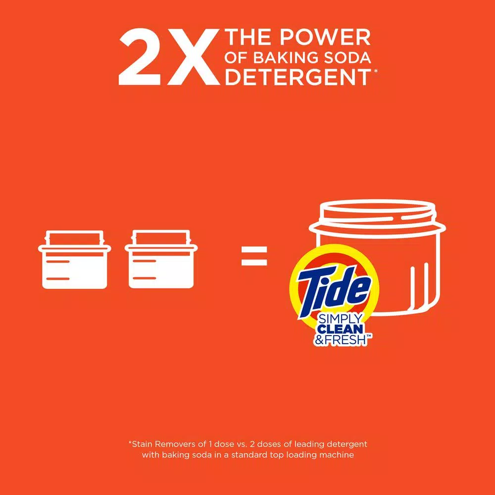 Tide Simply Clean and Fresh Liquid Laundry Detergent, Daybreak Fresh, 138 oz (89 Loads)