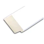 Amanti Art Corvino 25 in. Square White Matte Wood Framed Beveled Edge Bathroom Vanity Mirror thumbnail 4