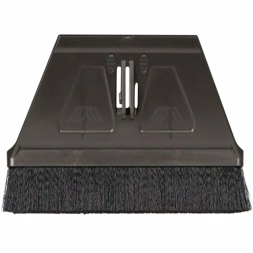 WISP miniWISP 6 in. Gray Whisk Broom and 7 in. Plastic Dustpan Set with Electrostatic Bristle Seal Technology
