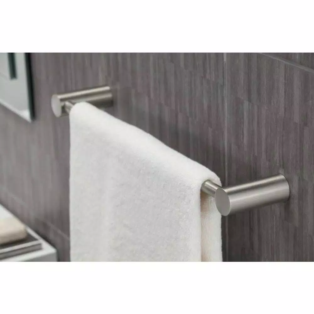 Moen Align 24 in. Single Towel Bar in Brushed Nickel