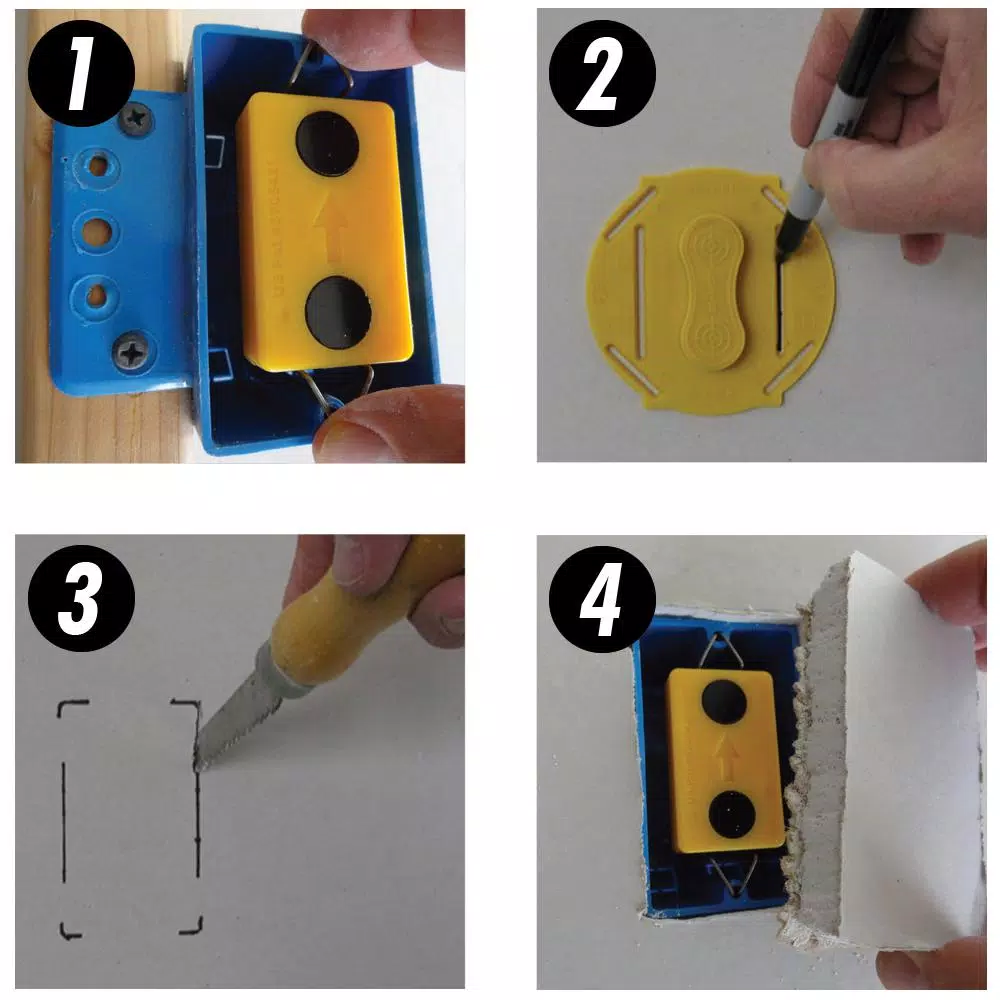 Calculated Industries Multi Mark Drywall Electrical Box Locator Tool Kit