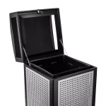 Alpine Industries 40 Gal. All-Weather Commercial Outdoor Trash Can with Lockable Lid thumbnail 3