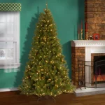 National Tree Company 7.5 ft. North Valley Spruce Artificial Christmas Tree with Dual Color LED Lights thumbnail 2