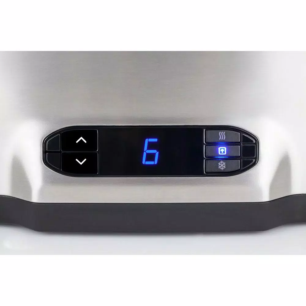 CASO Design Inox 2-Slice Stainless Steel Wide Slot Toaster with LED Display