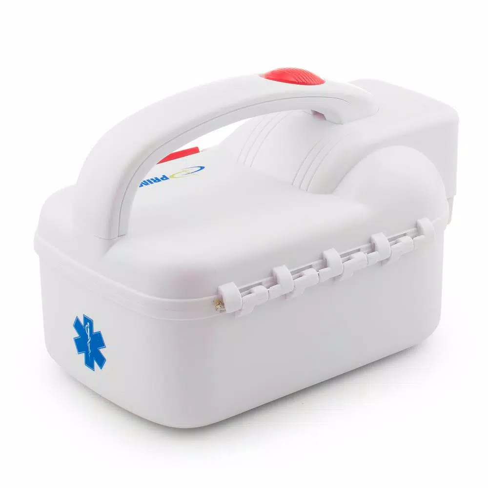 Unbranded 52-Piece First Aid Emergency Kit with Built-in Flashlight and Impact Resistant Case