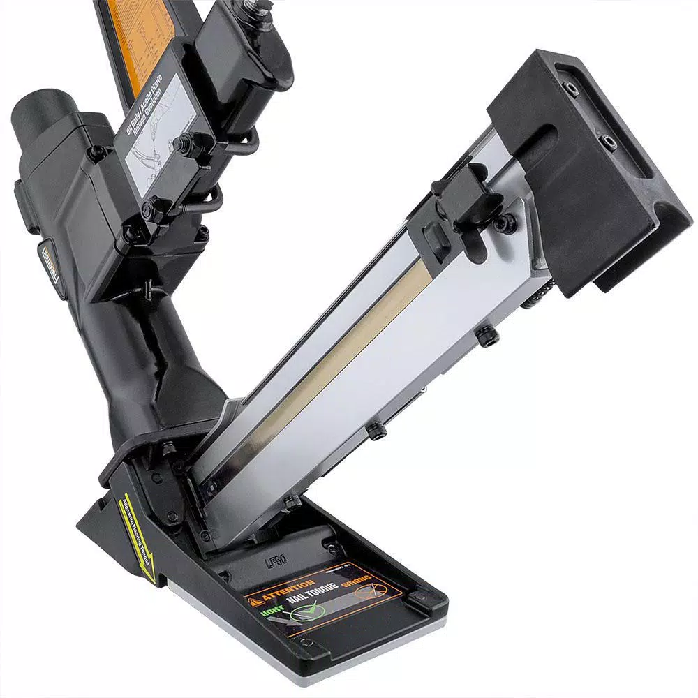 Freeman Ultimate Pneumatic Flooring Nailer Kit with Fasteners, 2-Piece Air Tool Set