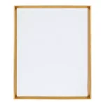 Kate and Laurel Calter Gold Framed Magnetic Dry Erase Board thumbnail 2