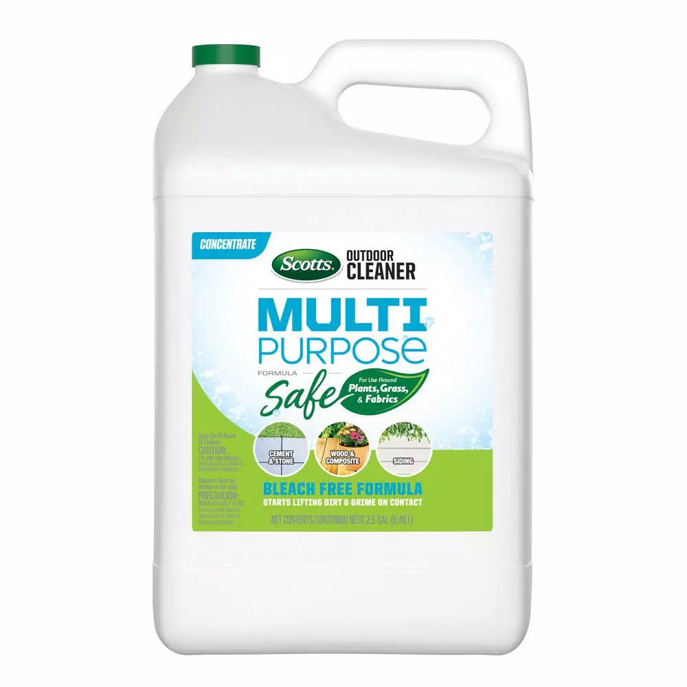 Scotts Outdoor Cleaner Plus OxiClean Multi-Purpose Concentrate, 2.5 Gal.