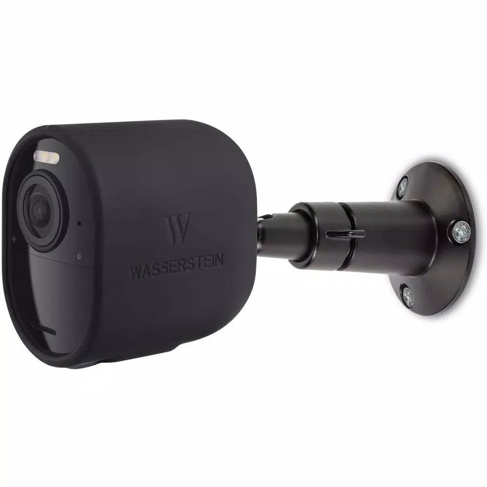 Wasserstein Protective Silicone Skins for Arlo Ultra, Ultra 2, Pro 3, and Pro 4 - 3-Pack, Black