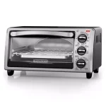 BLACK+DECKER 4-Slice Stainless Steel Toaster Oven with EvenToast Technology thumbnail 2
