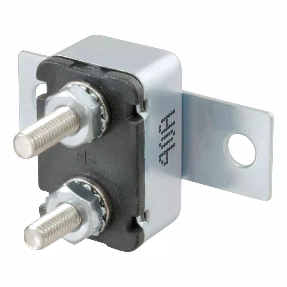 CURT 40-Amp Universal Circuit Breaker for Over-Current Protection