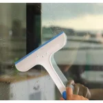 Basicwise Set of 3 Silicone Squeegees for Windows, Showers, and Mirrors thumbnail 3