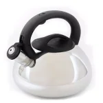 Unbranded Harpwell 64 oz. Stainless Steel Whistling Tea Kettle, 8-Cup Capacity thumbnail 1
