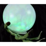 Haunted Hill Farm 6.5 ft. Animatronic Wicked Witch Halloween Prop with Sound and Light thumbnail 2