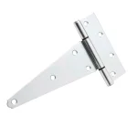 Everbilt 8 in. Heavy Duty Zinc-Plated Steel Tee Hinge thumbnail 1