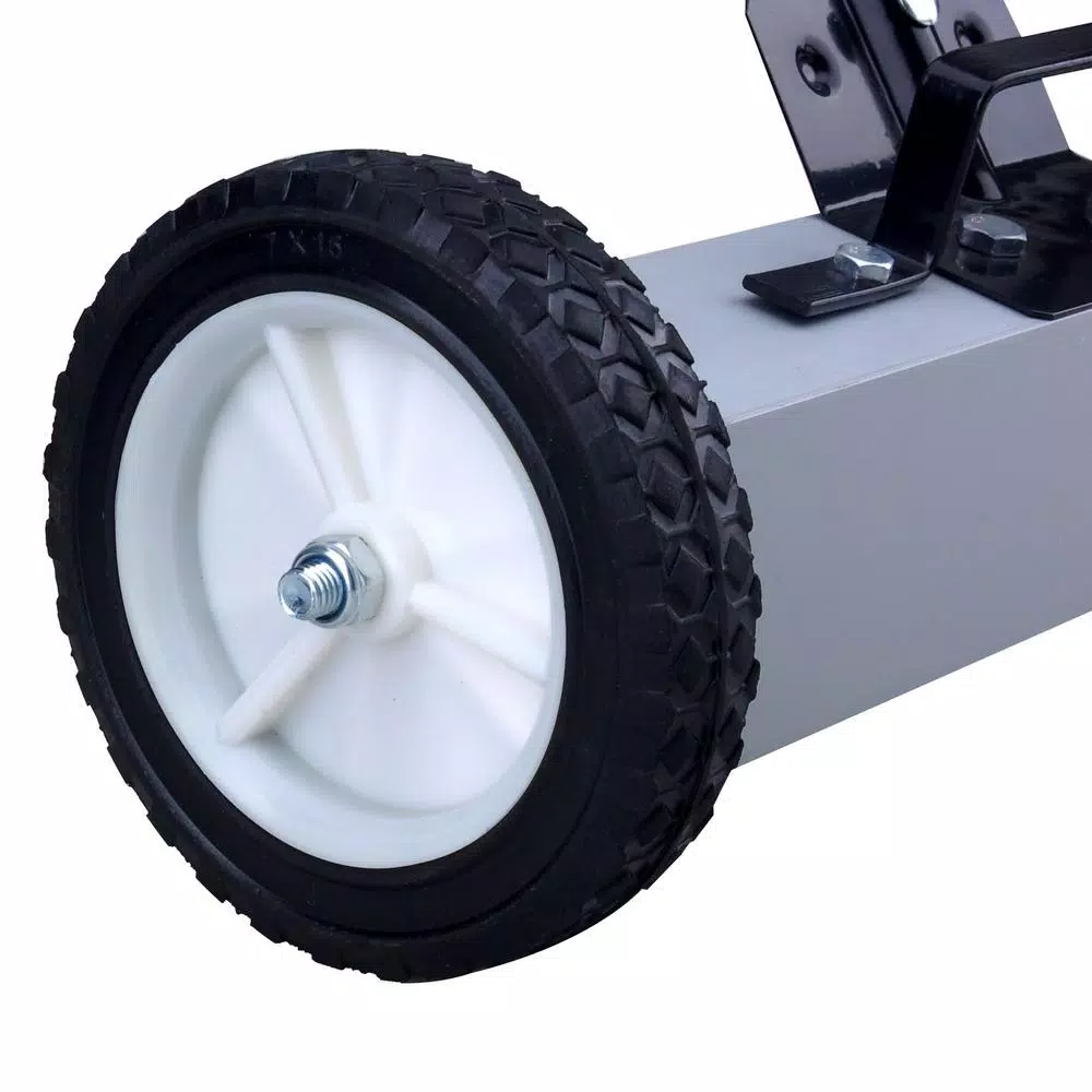 Steel Core 22 in. Magnetic Sweeper with One-Pull Release