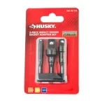 Husky 3-Piece 1/4 in. Drive Impact Socket Adapter Set thumbnail 2
