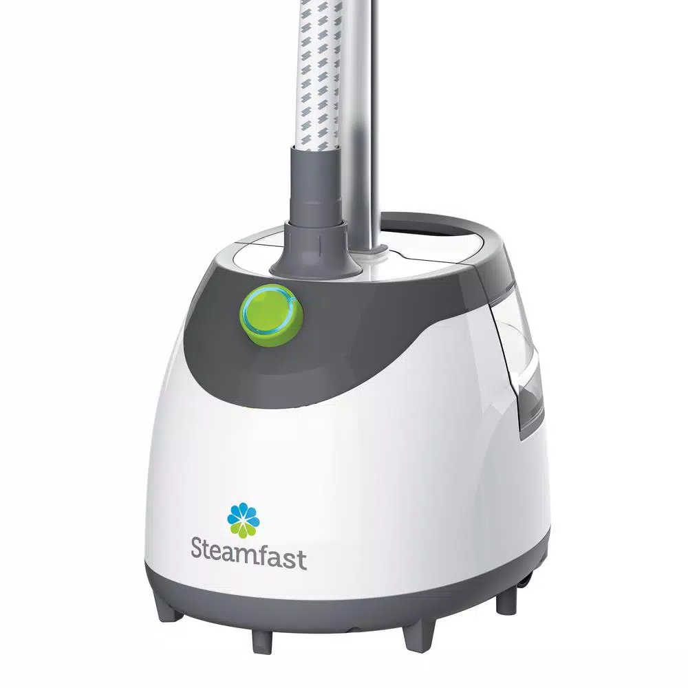 Steamfast SF-562 Full-Size Upright Canister Garment Steamer, 1400W, White