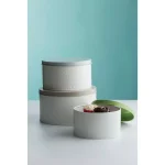 Mason Cash In the Forest Coated-Steel Cake Tin Set with Lids, 3-Piece Nesting Set thumbnail 3