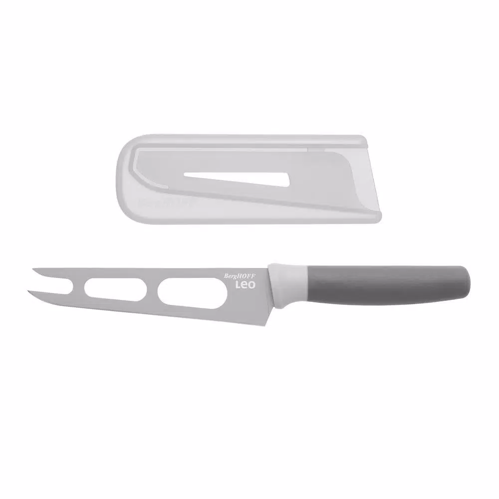 BergHOFF Leo 5 in. Grey Cheese Knife with Non-Stick Stainless Steel Blade