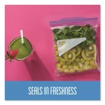 Ziploc 1 Gal. Clear Double Zipper Freezer Bags, 2.7 mil, 250 Count Carton thumbnail 4