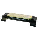 DMT 8 in. Duo Sharp Plus Bench Stone with Base - Extra-Fine & Fine Diamond Sharpening Stone thumbnail 6