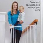 Safety 1st Ready to Install 28 in. Hardware Mounted Child Safety Gate, White thumbnail 2